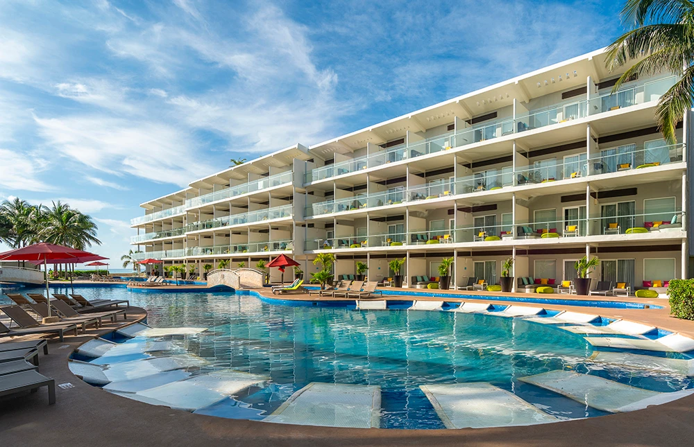 stunning pool at palmar resort riviera maya